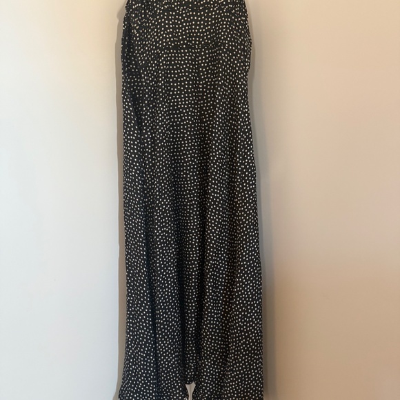 Doen Silk Blend Midi Dress in Polka Dot, Size M - Picture 12 of 13